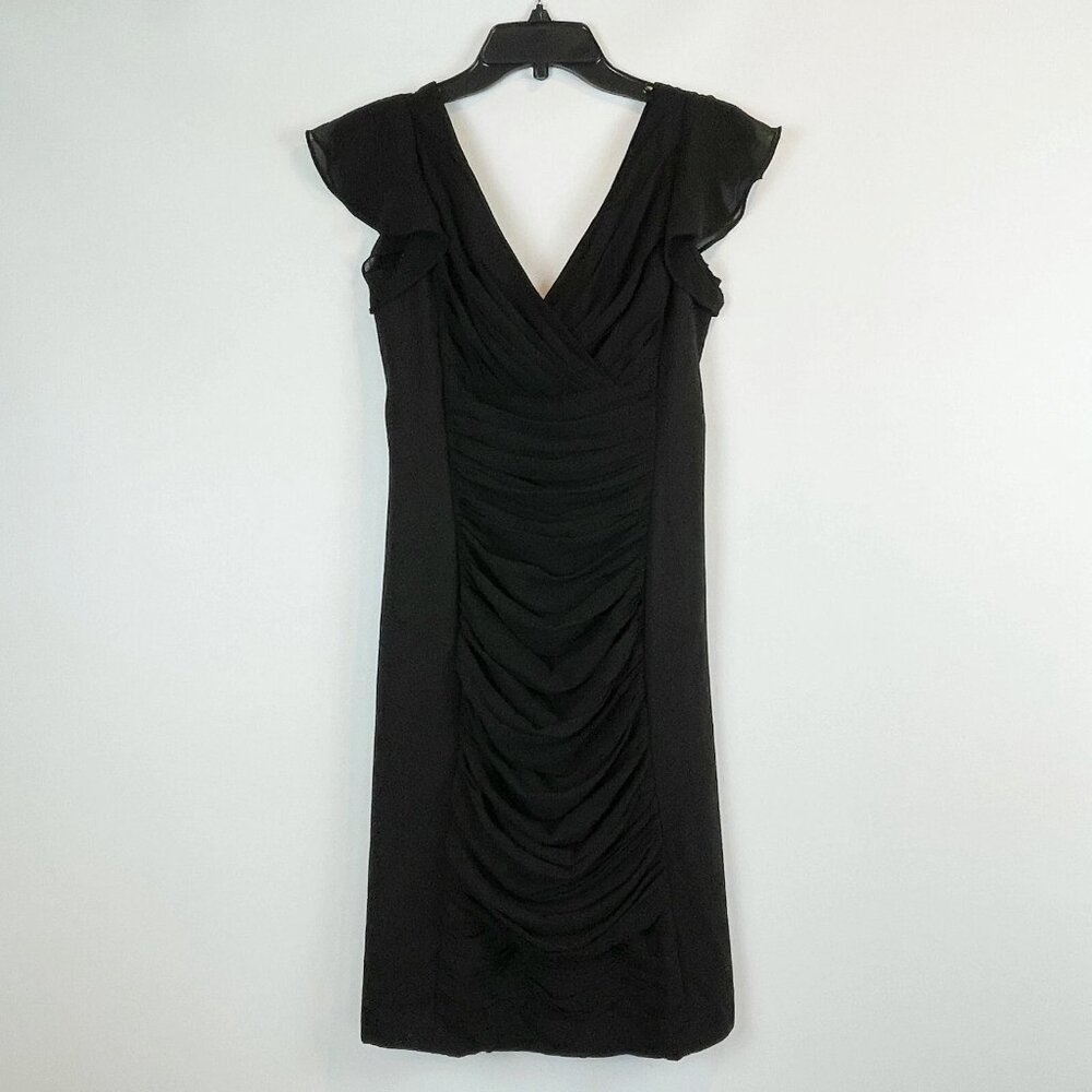 White House Black Market Dress Instantly Slimming Sheath Black 4 New Without Tag